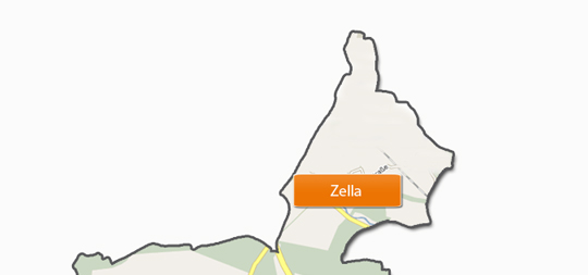 Übersichtskarte der Gemeinde Anrode - Link Zella